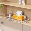 Estante de pared sin taladro para organizar y almacenar artículos en dormitorios, almacenamiento junto a la cama, organizador acrílico de libros y papelería para estudiantes