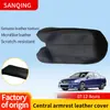 Aplicable Transfronterizo 07-12 Acura Rdx Caja Reposabrazos Central de Coche Cubierta de Cuero Cubierta Protectora de Caja de Reposabrazos Cuero Microfibra Genuino