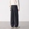 Pantalones Casuales para Hombre Otoño Nuevo Estilo 2026 Retro Japonés de Moda Pierna Recta Versátiles Casuales Largos de Pierna Ancha