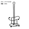 Suporte Vertical de Papel Higiênico para Bancada Aço Inoxidável Arte em Ferro Suporte para Lenços Rack de Armazenamento de Rolo de Papel Sem Furos para Mesa de Cozinha Em Estoque