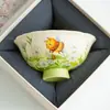 Taza de Té Blanca con Patrón de Flores de Roca Mineral Hecha en Fábrica para Mujeres, Taza Maestra de Uso Personal, Juego de Té de Cerámica Estilo Chino, Taza para Cata de Té