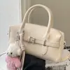 Bolso Boston Nuevo de Moda Tendencia Nicho Primavera 2026 para Mujer, Bolso de Hombro Elegante y Sencillo de Gran Capacidad para el Viaje Diario