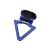 Gancho de Reboque Triangular Modificado para Exterior de Carro Anel Triangular de Corrida ABS Gancho de Reboque Personalizado Tipo Adesivo Universal