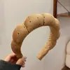 Faixa de Cabeça do Fabricante Faz o Rosto Parecer Menor, Grampo de Cabelo Twist Estrelado, Estilo de Moda Europeu e Americano, Acessório de Cabelo para Lavar o Rosto para Mulheres, Emagrecimento e Domando Fios Soltos