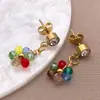 Correa de Acero Inoxidable Casual Pendientes de Taladro Pendientes de Acero de Titanio Joyería para Orejas Hecha a Mano DIY Materiales Accesorios Venta al por Mayor