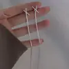 Nuevos Pendientes Largos Femeninos con Borlas Cruzadas, Pendientes de Gama Alta de Nicho Estilo Ns Japonés y Coreano Venta al por Mayor