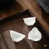 Taza de Té de Porcelana Blanca Dehua Hielo Jade, Taza de Maestro, Bol con Tapa, Taza Mar de Té, Taza de Aroma, Accesorios para Juego de Té Kung Fu