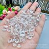 Venta al por mayor de fábrica grava de cristal blanco natural cristal blanco piedra rodada piedra de aromaterapia piedra fragante diy botella de los deseos Piedra