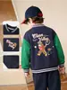 Chaqueta de béisbol para niños Youou, top de otoño, nuevo estilo de ropa para niños para primavera y otoño, ropa de otoño para niños y bebés