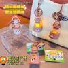 Urso de Desenho Animado Criativo para Assar Luz de Acampamento ao Ar Livre Pingente de Chaveiro Ornamento Pequeno Luminoso Fofo Presente para Crianças
