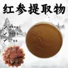 Extrato de Ginseng Vermelho 10:1 Pó de Ginseng Vermelho Solúvel em Água Grau Alimentício Produto para a Saúde Matéria-Prima Extrato de Planta em Pó em Estoque