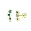 Conjunto de 18 Peças de Brincos de Aço Inoxidável para Hélice de Orelha com Zircônia Incrustada, Joia de Piercing de Nicho de Alto Padrão e Versátil