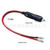 Cabo de Plugue de Acendedor de Cigarros de Carro 12V24V Cabo com Terminal de Bala para Acendedor de Cigarros Cabo de Extensão para Bomba de Ar de Acendedor de Cigarros
