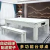 Mesa de Bilhar Integrada, Mesa de Bilhar Multifuncional para Interior, Mesa de Tênis de Mesa, Mesa Padrão para Hóquei no Gelo Americano para Adultos, Le De Zhu