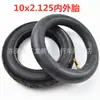 Neumático Engrosado 10X2.125 para Patinete Eléctrico Neumático Interior y Exterior de 10 pulgadas para Vehículo de Equilibrio Neumático Inflable 10*2.125