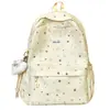 Nueva Mochila de Estrella Estilo Ins para Niñas Estudiantes Linda Mochila Escolar de Gran Capacidad para Estudiantes de Secundaria y Preparatoria Mochila Casual de Viaje
