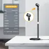 Suporte Plano Ajustável de Disco de Metal para Mesa Microfone Multifuncional para Transmissão ao Vivo Suporte Preguiçoso para Celular para Assistir a Programas