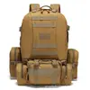 Hebilla de Combinación de Color Mochila Táctica de Gran Capacidad Camping Tela Oxford Exterior Camuflaje Militar Senderismo Mochila Combinada Venta al por Mayor