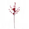 El Regalo Más Vendido de Amazon para el Día de San Valentín Enchufe Fruta Roja Forma de Corazón Esquejes Decoraciones para el Hogar Sala de Estar Adornos