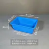 Caja de Plástico Rectangular sin Tapa para Artículos Varios, Cesta de Almacenamiento para Tornillos, Caja de Almacenamiento Colorida para Jardín de Infancia, Marco Pequeño para Fichas de Juego
