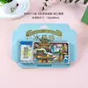 Adesivos Magnéticos de Madeira para Geladeira Lijiang Yunnan Cola Estéreo Gotejamento Atrações Turísticas Populares da Cidade Lembranças Culturais e Criativas Atacado