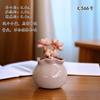 Vaso de Flor Carnuda Cerâmica Jardinagem Cerâmica Mini Novo Criativo Grés Casa Vintage Novo Vaso de Porcelana Vaso