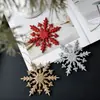 Decoración Navideña Árbol de Navidad Escandinavo Colgante Copo de Nieve Decoración de Hielo y Nieve Navideña Copos de Nieve Coloridos Caja de PVC 10cm