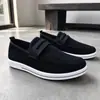 Mocasines de malla para hombre sin cordones con horma ancha, adecuados para pies anchos, transpirables, de suela blanda, sin cordones, zapatos casuales para ir al trabajo.
