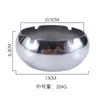 Nuevo producto cenicero acero inoxidable creativo moda grande a prueba de viento anticaída regalo para el hogar KTV restaurante cibercafé