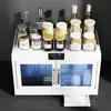 Suporte de Armazenamento de Cozinha Doméstico Esterilização e Desinfecção Ultravioleta Suporte de Escorredor Multifuncional de Bancada para Armazenamento de Louças e Pratos