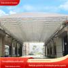 Tenda Elétrica Deslizante à Prova de Chuva para Exterior Fábrica Personalizada PVC Toldo Quadra de Basquete Abrigo de Chuva Retrátil à Prova de Chuva