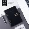 Caderno A5 de folhas soltas destacável registro de reunião de escritório B5 bloco de notas atacado logotipo personalizado