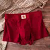 Ropa Interior Roja para Hombre de Boda, Estilo Masculino, Adecuado para el Año de Nacimiento, Regalo Festivo, Calzoncillos Boxer Cómodos y Transpirables, Color Rojo Vino para Hombre