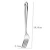 Juego de Cuchillo, Tenedor y Cuchara de Acero Inoxidable Personalizado, Tenedor de Fruta para el Hogar, Cuchara de Postre para Café, Cuchara Redonda Profunda, Cuchara para Hielo de Mango Largo, Comida Occidental