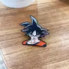 Insígnia Anime Dragon Ball Montanha Pássaro Ming Desenho Animado Anime Goku Tartaruga Imortal Insígnia de Metal Decorações para Estudantes Homens e Mulheres