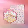 Pegatinas Grandes de Paisajismo Nuevas Pegatinas de Escena Miniatura Apilables Pegatinas de Cabaña Estéreo Descompresión Pegatinas de Paisajismo Hechas a Mano para Niños