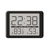Reloj de Pared Luminoso Ultra Delgado Hielo Reloj Simple Conveniente Reloj de Temperatura y Humedad Multifuncional Magnético Reloj de Refrigerador 2308