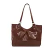 Bolso de Mano Retro Brillante Transfronterizo para Mujer Otoño/Invierno 2026 Nuevo Versátil Gran Capacidad para el Trabajo con un Solo Hombro Debajo del Brazo