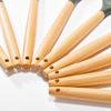 Nuevos fabricantes en stock Amazon gris oscuro mango de madera utensilios de cocina de silicona herramientas de cocina antiadherentes europeas transfronterizo