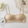 Sutiã de gelo sem costura, decote baixo, costas nuas, bestseller transfronteiriço, invisível, minimiza seios grandes, fornece suporte, sutiã fino de verão com decote quadrado