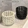 Nueva taza de almacenamiento para cepillo de dientes y pasta de dientes estilo ins de alta apariencia para baño, decoración simple para el hogar, almacenamiento de escritorio para cosméticos