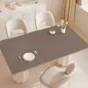 Mantel de mesa impermeable y a prueba de aceite, mantel sin lavado, nuevo modelo 2025, lujo ligero, sensación de alta gama, resistente a altas temperaturas, protector de escritorio de mesa de centro