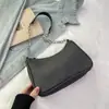 Bolsos Casuales de Moda Primavera 2025 Nuevo Bolso Media Luna Bolso Simple Diseño Nicho Bolso de Hombro para Mujer Mujer