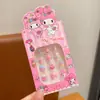 Nuevas Pegatinas para Uñas de Dibujos Animados de Kuromi para Bebés, Linda Decoración de Uñas Impermeable para Niñas Pequeñas, Pegatinas para Uñas para Niñas