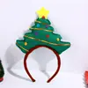 Diademas Decorativas Navideñas Populares Transfronterizas para Niños Fiesta Máscaras Diademas Navideñas Decoraciones Navideñas