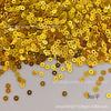 Serie de lentejuelas doradas 3/4/5/6 mm [PL8] Lentejuelas de bordado francés Accesorios para ropa Perlas cosidas a mano de PET