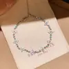 Novo Item Quente de Venda Transfronteiriça: Pulseira Compacta, Delicada, Doce, Redonda, Fashion, Simples, Fresca, Elegante, Criativa, Versátil, de Luxo Leve