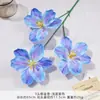 Flores Artificiales Serie Azul para Decoración de Salón de Bodas, Habitación de Boda, Arreglo de Piso de Hotel, Arreglo de Flores de Hortensia Artificial