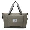 Bolsa de viaje plegable con separación de humedad y sequedad, para yoga y fitness, portátil, para viajes cortos, bandolera de hombro.