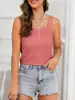 Camisola de punto de nuevo estilo para mujer, sin hombros, para verano, ropa exterior, top sin mangas, transfronterizo europeo y americano de Amazon